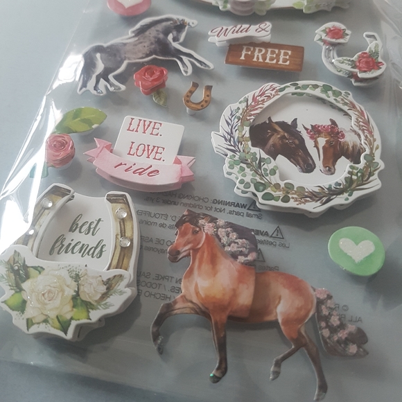 💲5️⃣ in 🛍️of3+  Horse Stickers (14 PC) - Picture 3 of 5